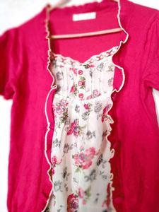Very Beautiful Girl Korean Dress