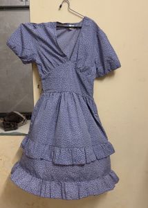 Cute Polka Dot Ruffle Dress