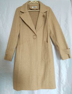 CREAM COAT FOR WOMEN