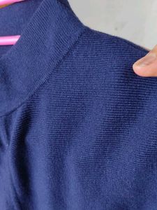Chic knit Two-Tone Tunic Dress