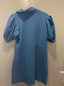 Blue Blazer Dress