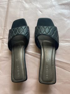Black Block Heels