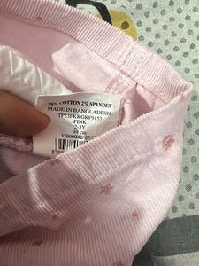 Cute Pink Corduroy Overalls