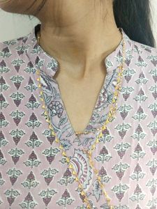 KURTI SET COMBO OF 2 WITH ONE EXTRA PANTS