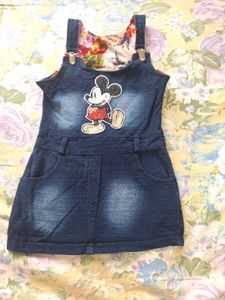 Mickey Mouse Denim Dress