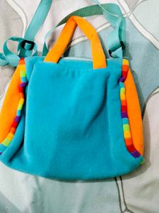 Cute Kids' Plush Shoulder Bag