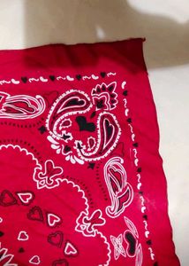 ✨Red Paisley Bandana🧣✨No Swap