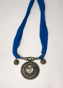 Boho Neck Piece With Pair Of Jhumka