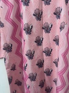 Pretty Pink Cotton Kurti