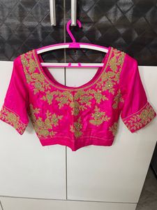 Rani Pink Bridal Lehenga Choli