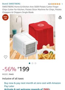 Finger Chips Cutter