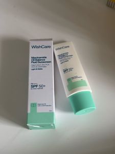 WishCare Niacinamide Oil Balance Sunscreen SPF 50+