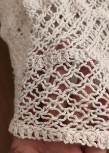 Crochet Knit Top