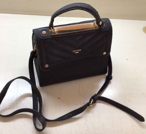Ladies Black Handbag, Chic Dune London Purse