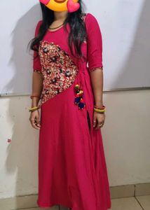 Stylish A Line Slit Kurti Soft Rayon Fabric