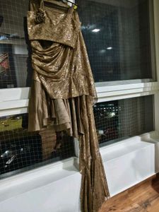 PRICE DROP!!Ready to wear fish cut saree
