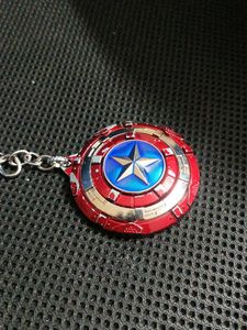 Captain America Shield Keychain