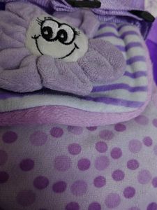 Cute Purple Flower Purse