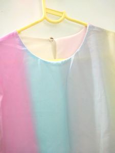 Rainbow Colour Top For Women