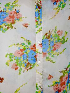 Floral Print Sheer Shirt