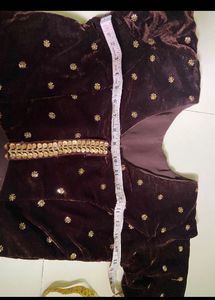 Elegant Velvet Lehenga Choli Set