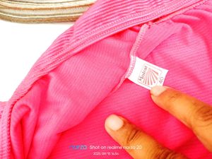 Pink One Piece Swimsuit
