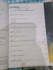 Introductory Microeconomics - Class XI