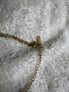 Golden Layered Stainless Steel Butterfly Necklace