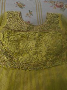 Beautiful Yellow Ethnic Gown