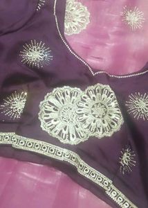 Pastel saree