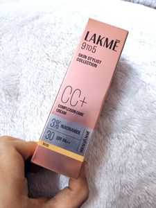 Lakme 9 to 5 CC Cream Beige with 3% Niacinamide Co