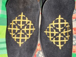 Stylish Black Suede Loafers