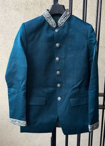 Men's Teal Jodhpuri