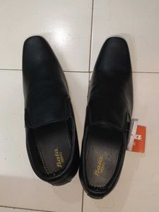 Bata Black Formal Shoes with tag