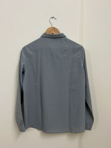 Classic Grey Button-Up Shirt