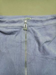 Mini Skirt Soft Small Furry Fabric Size 28