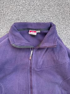 Purple Fleece Full Zip Jacket