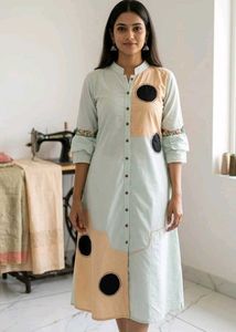 Stylish Patchwork Kurta