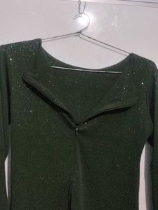 Sparkly Bell Sleeve Top