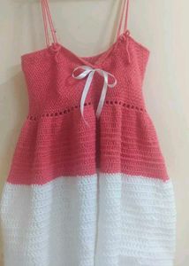 Boho Crochet Maxi Dress