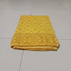 yellow duppata