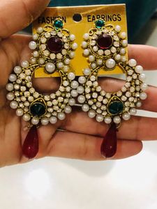 Statement Chandbali Earrings