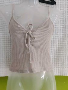 Cute Tie-Front Cami Top