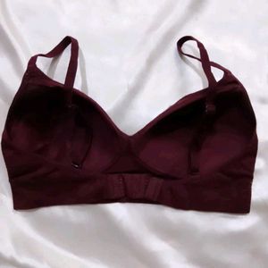 Purple Lace Bra