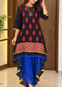 Embroidered Kurti with Stylish Details