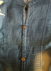 Blue Denim Style Kurti