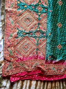 pure chanderi Ethnic saree fixed price