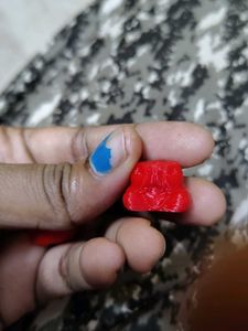 Red Buddha Figurine Beads