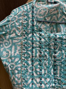 Blue ethnic Kurta set