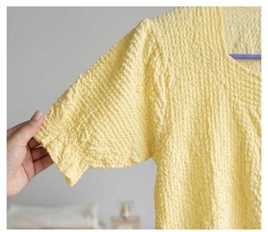 a butter yellow top